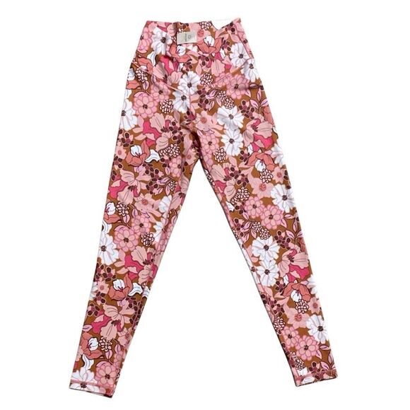 NWT OFFLINE by Aerie Real Me Crossover Leggings Floral Print Size Medium - Picture 1 of 13